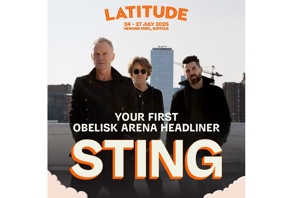 Sting Announced as First Headliner for Latitude Festival 2025