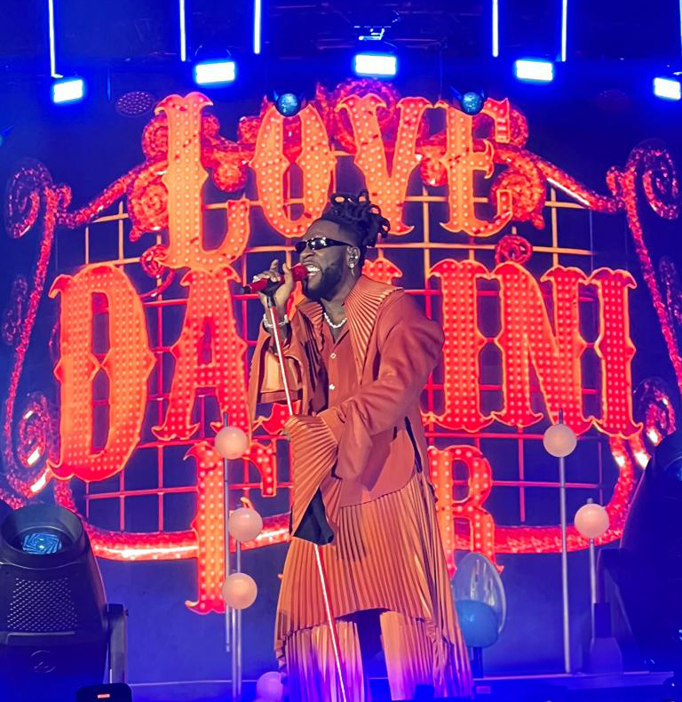 Burna Boy live