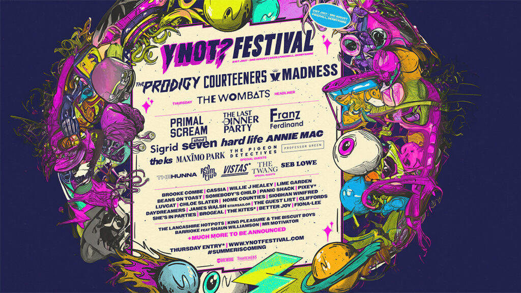 Y Not Festival Announces Headliners and First Wave of Acts for 2025