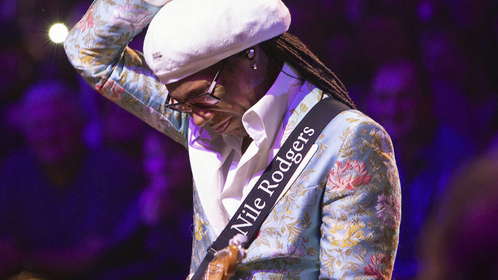 Nile Rodgers NYE 2017-18 by Jill Furmanovsky