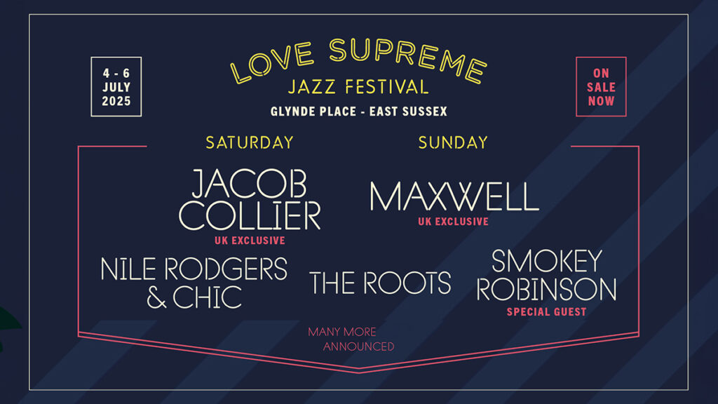 Love Supreme Jazz Festival Headliners